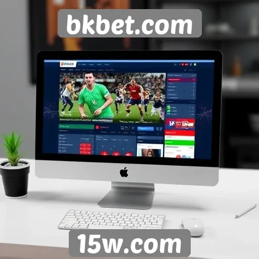 Análise da interface do usuário do site bkbet